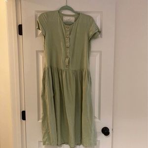 Not Perfect Linen size small Mama dress